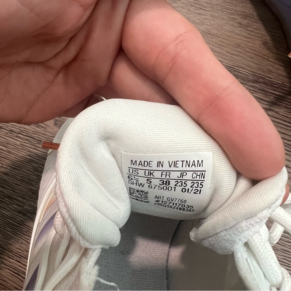 Adidas Wmns ZX 2K Boost 'Gradient Purple' sneakers Size 6 1/2 - Picture 9 of 10